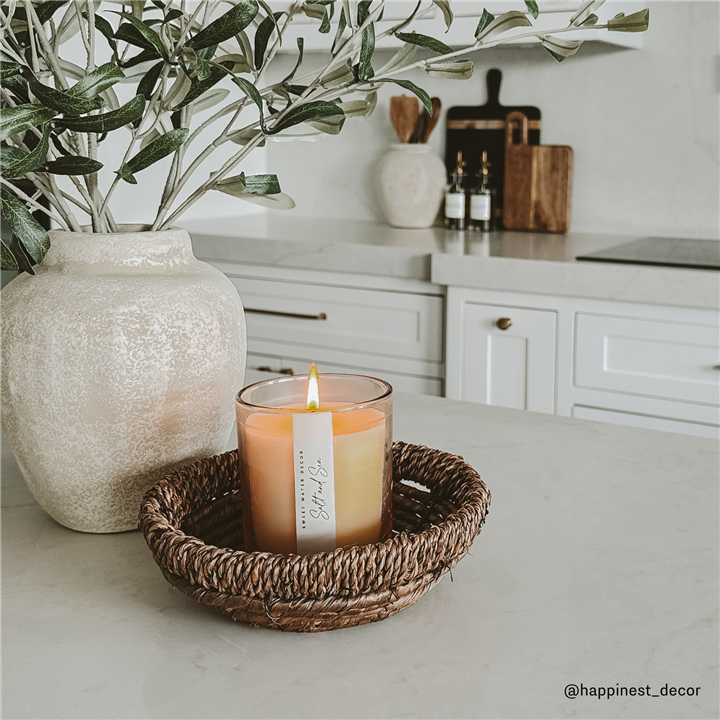Salt and Sea 12 oz Tinted Candle - Sweet Water Decor