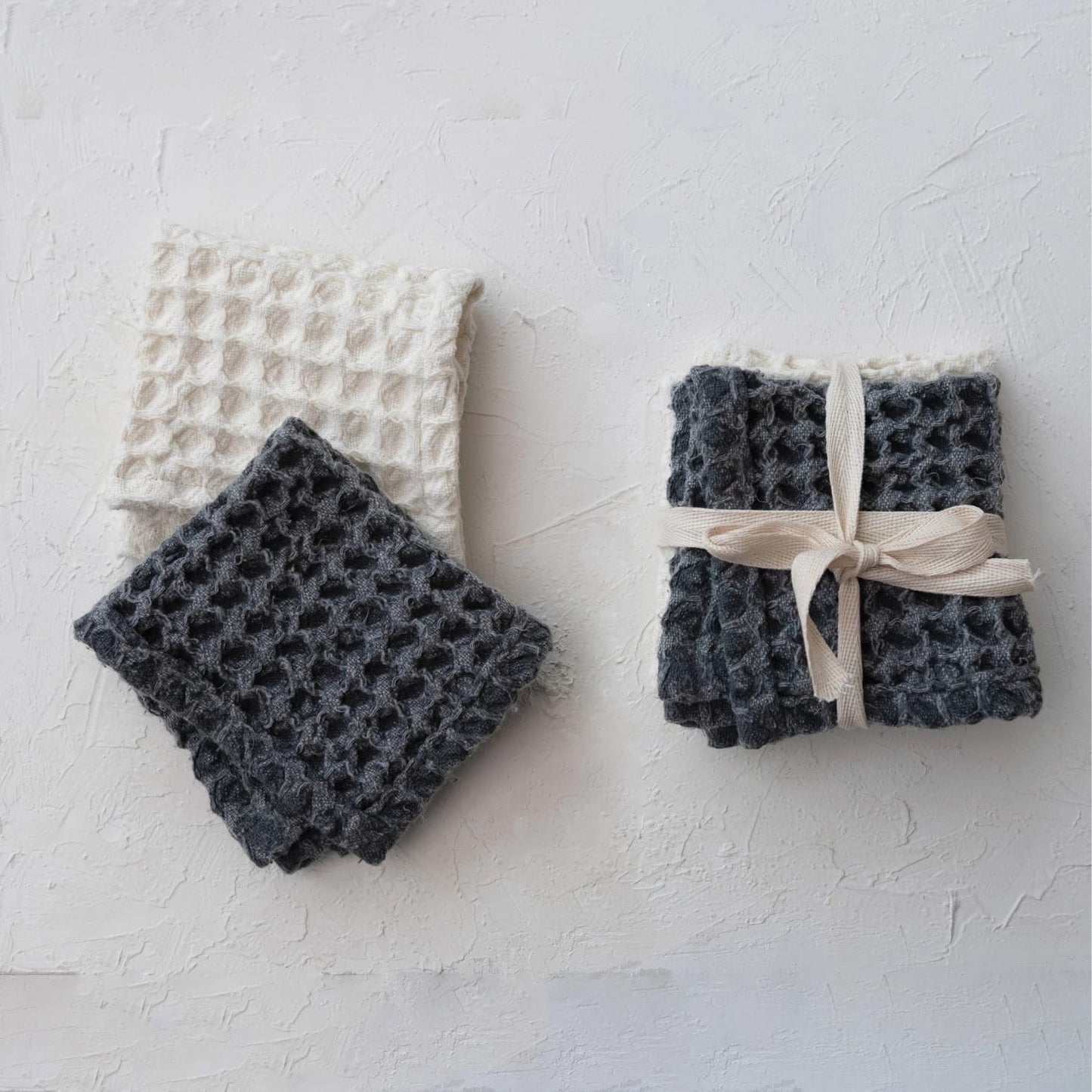 Waffle Weave Cotton Dish Cloth