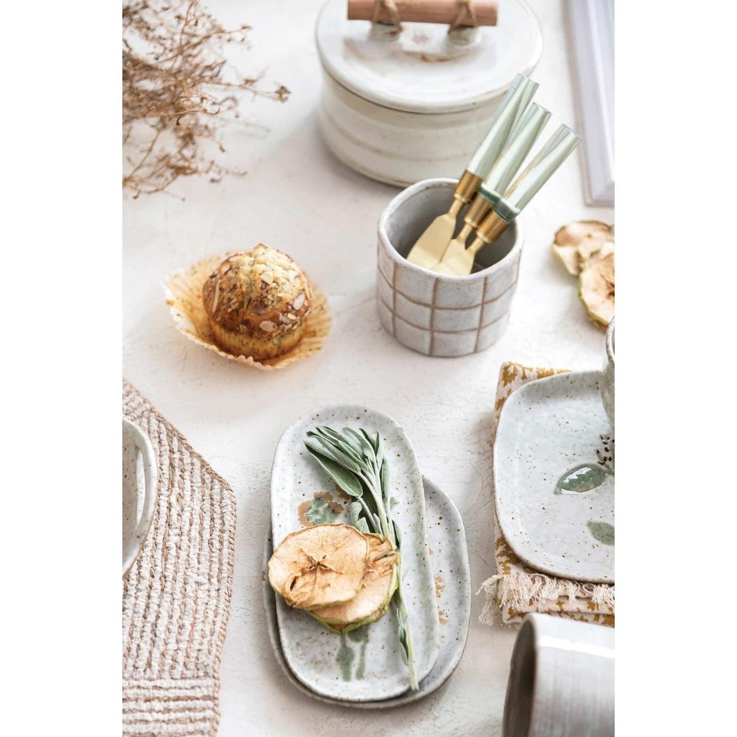 Hand Painted Stoneware
