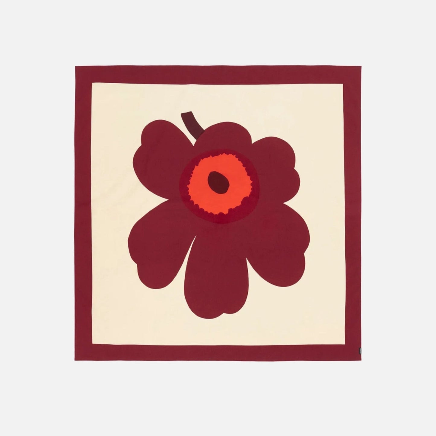 07 W Marimekko Unikko Table cloth 55”x55” - Market 12