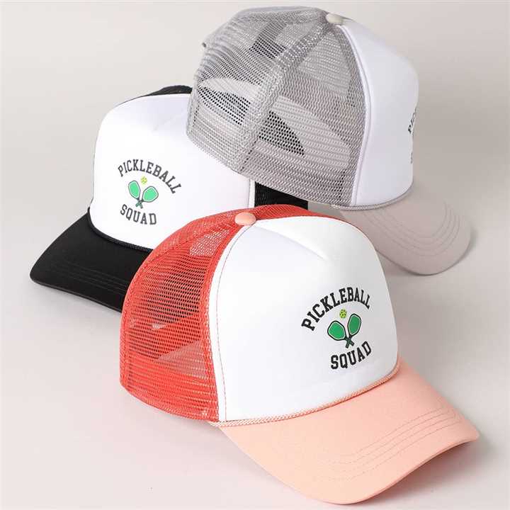 Pickleball Squad Tone Trucker Hat