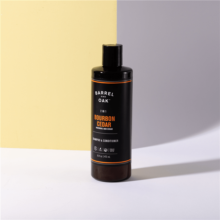 2 - in - 1 Shampoo and Conditioner - Bourbon Cedar 16 fl oz - Market 12