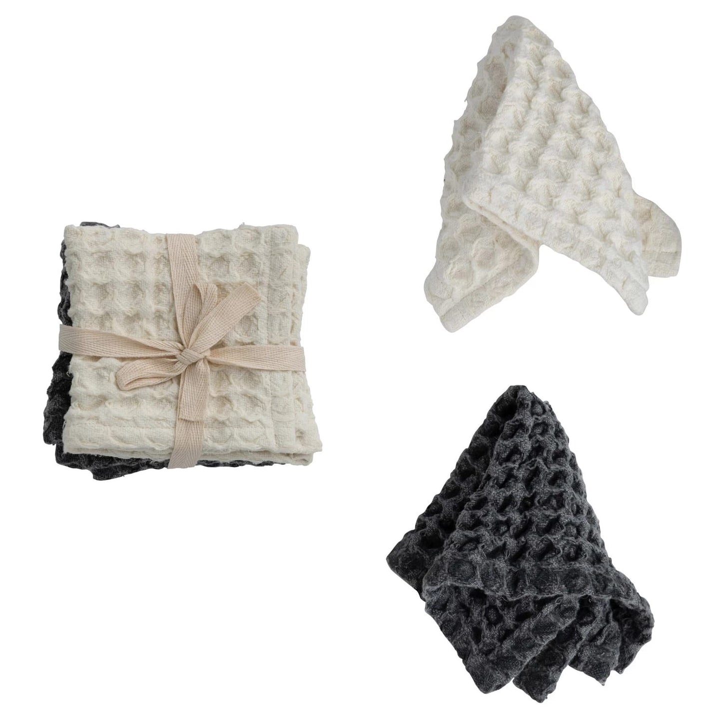 Waffle Weave Cotton Dish Cloth