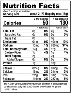 Chicken Noodle Soup Mix GF