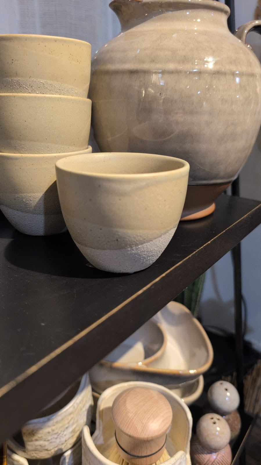 Stoneware Teacup