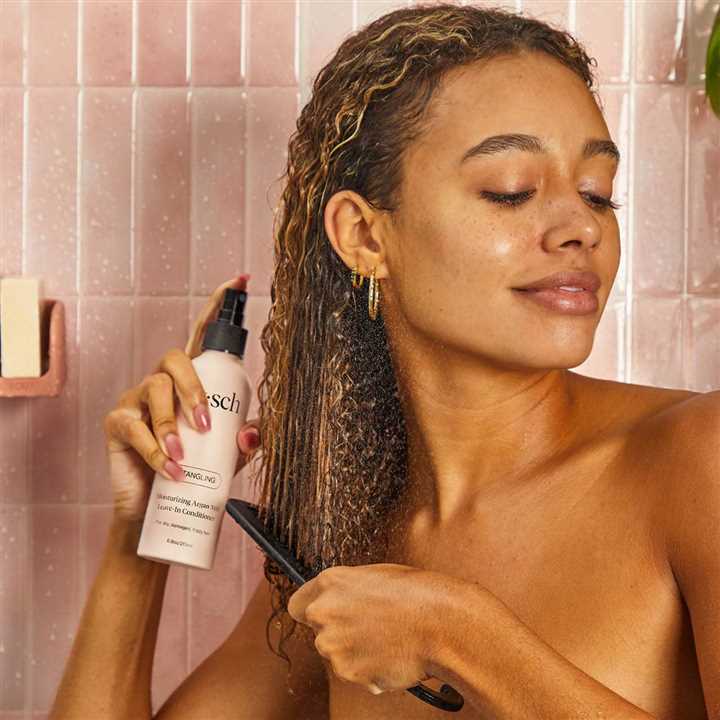 Kitsch Mosturizing Argan Milk Leave in Conditioner