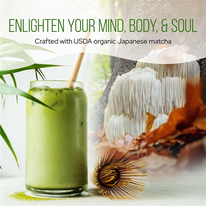 Organic Matcha with Lion's Mane