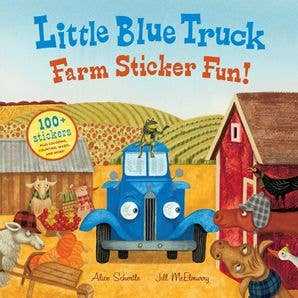 Little Blue Truck Farm Sticker Fun, Alice Schertle