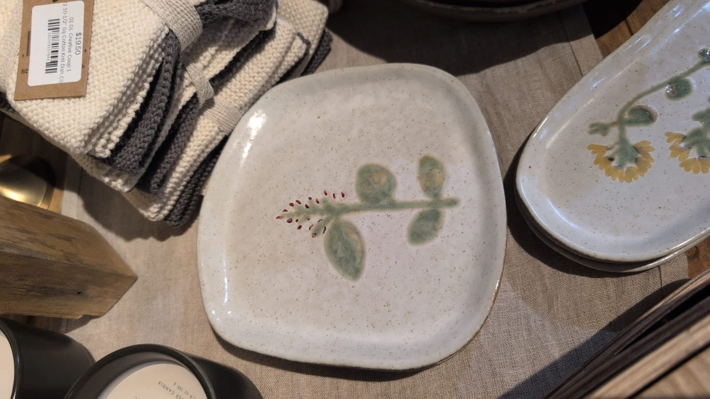 Hand Painted Stoneware