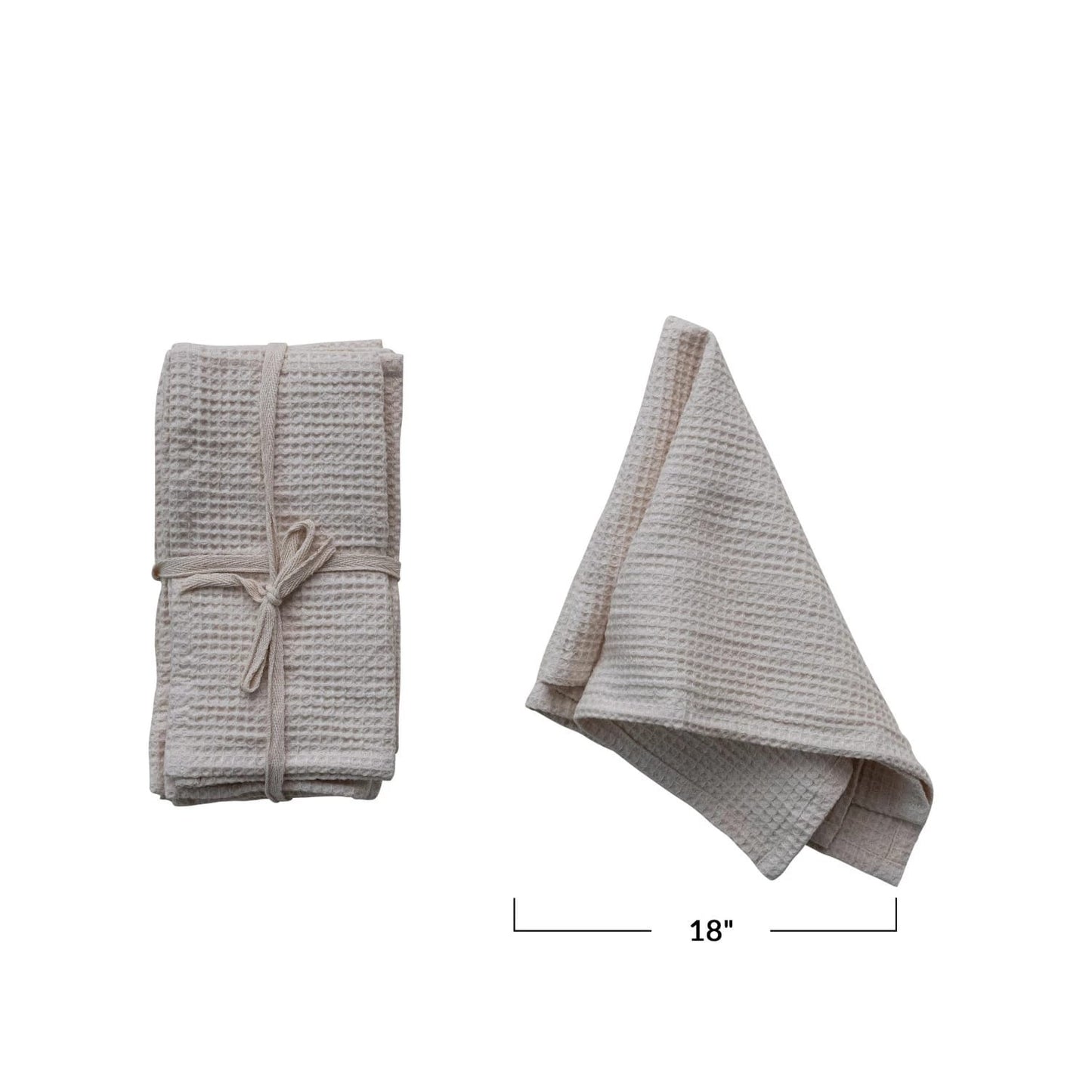 Set 4 Napkins 18" Square