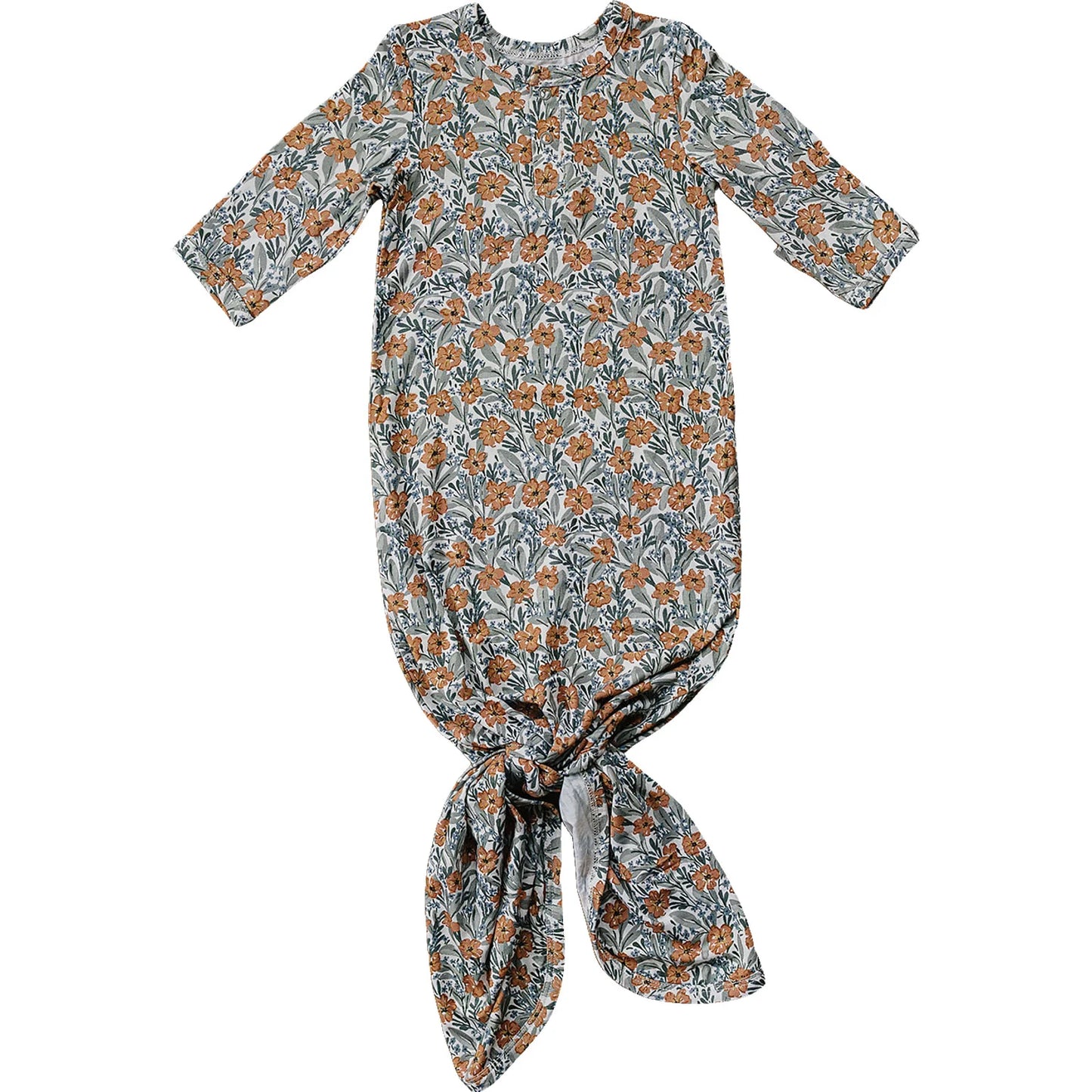 Mebie Baby Bamboo Knot Gown