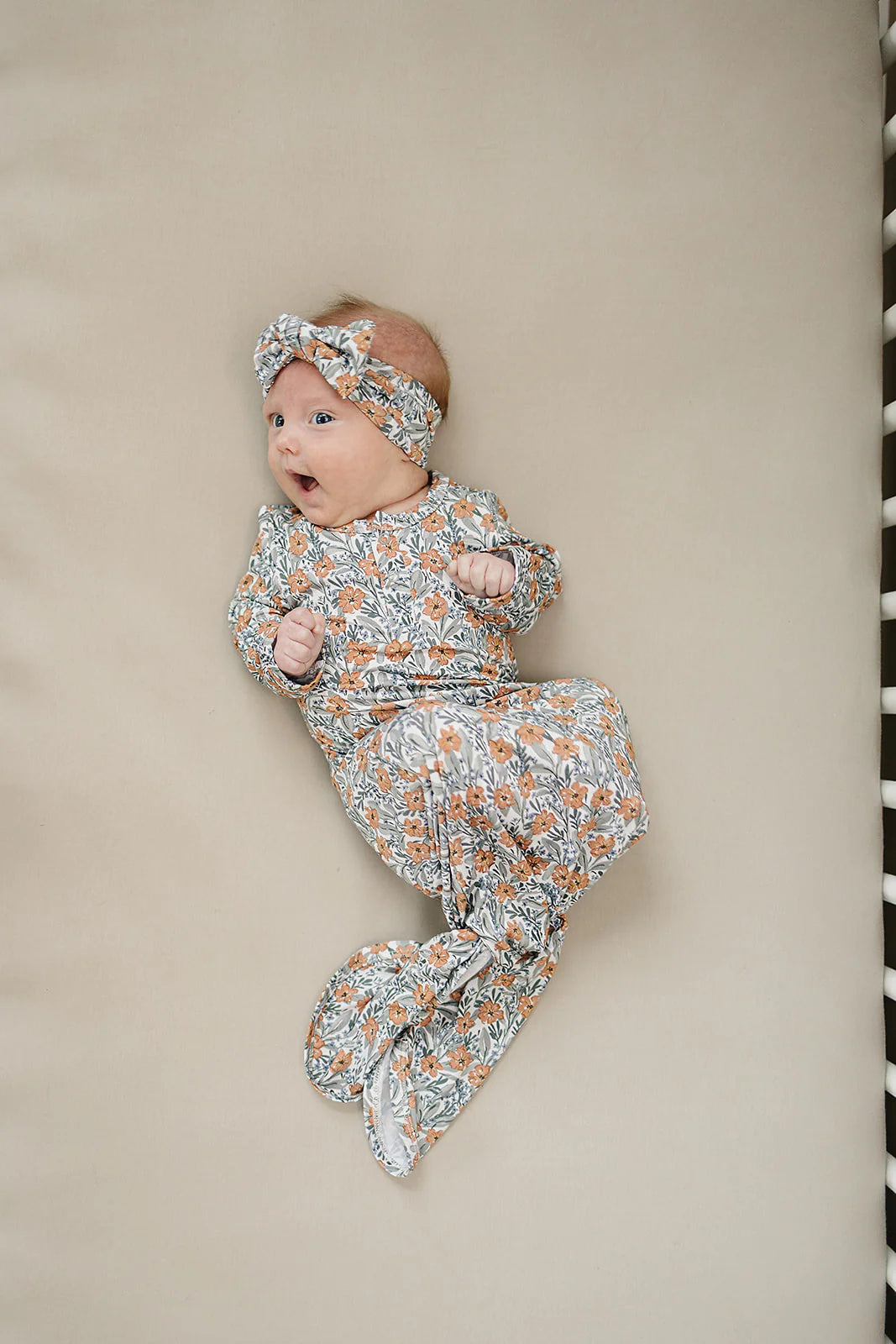 Mebie Baby Bamboo Knot Gown