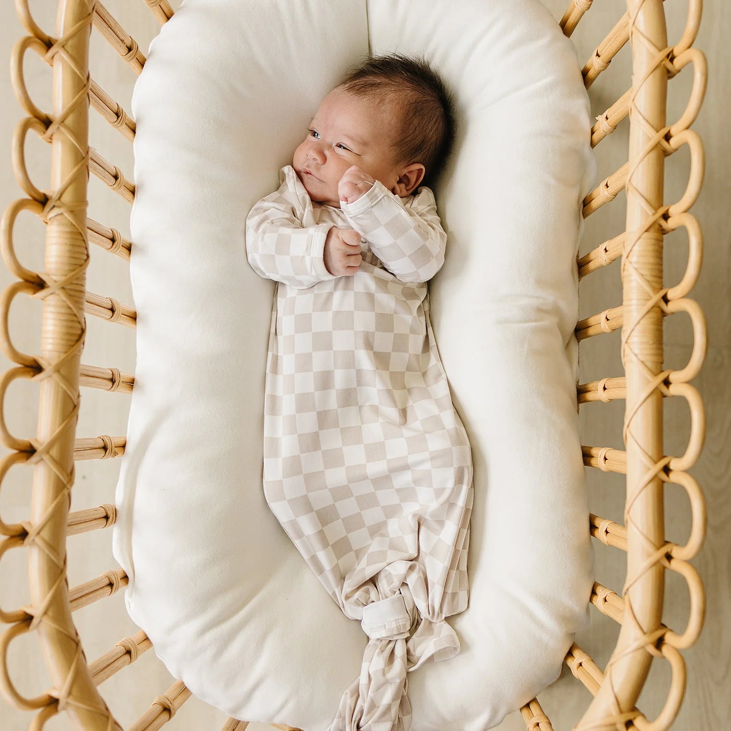 Mebie Baby Bamboo Knot Gown
