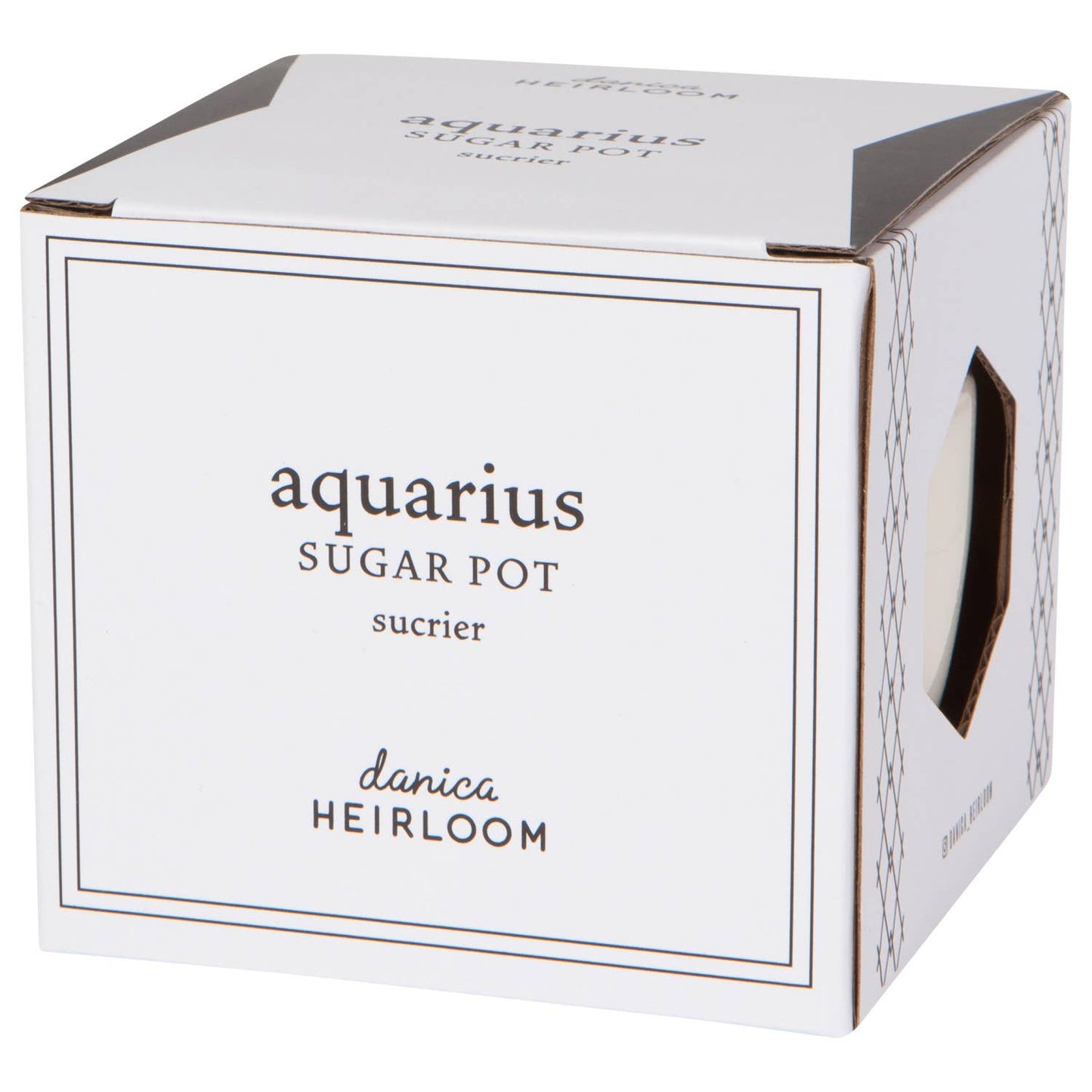 Aquarius Oyster Sugar Pot - Market 12