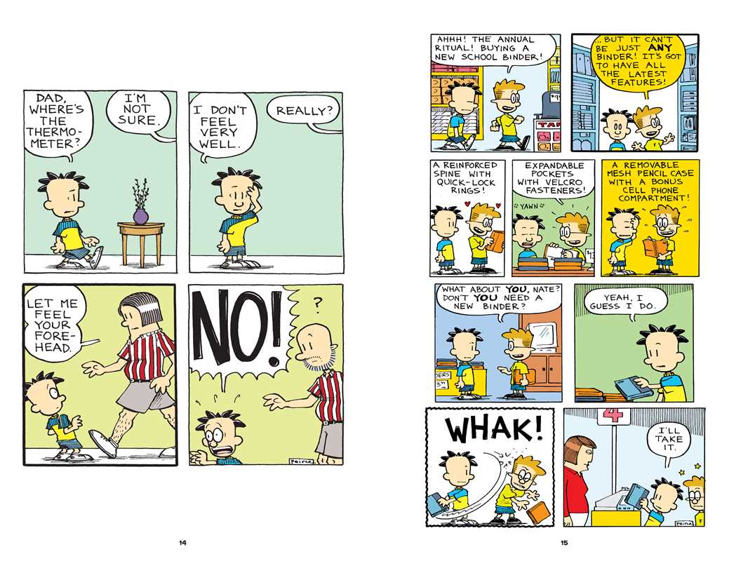 Big Nate Stays Classy by Lincoln Peirce: Paperback; 448 pages, English - Market 12