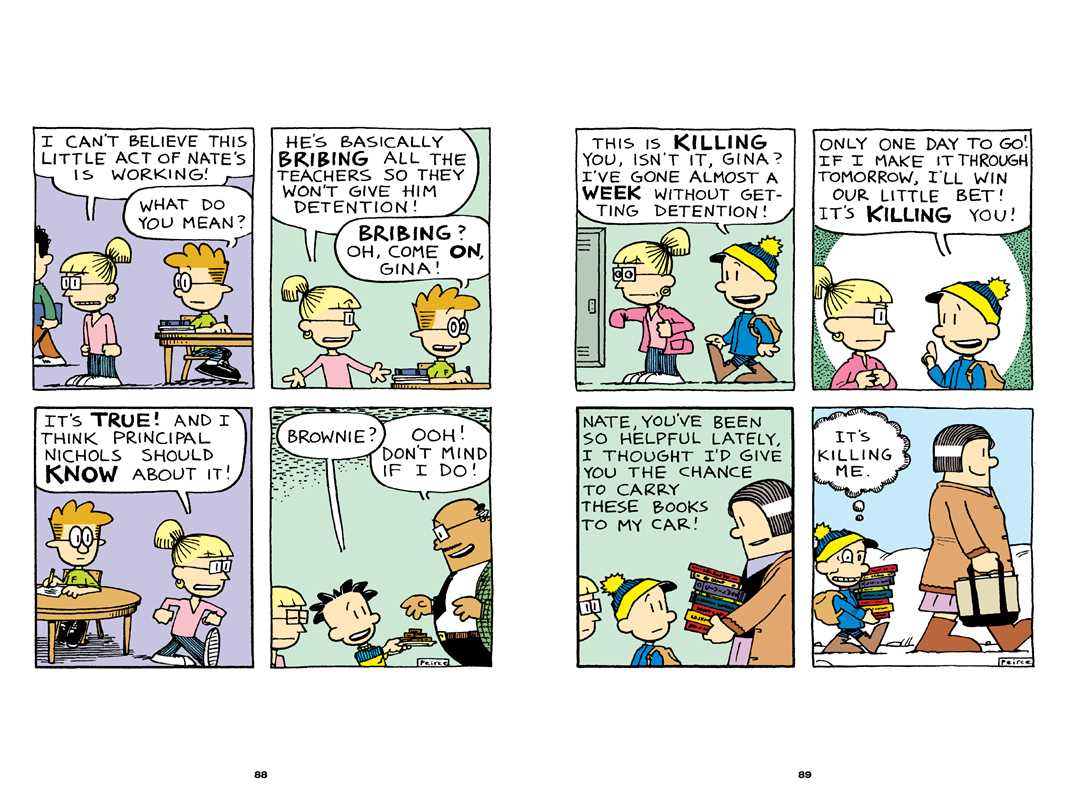 Big Nate: Thunka, Thunka, Thunka by Lincoln Peirce: Paperback; 176 pages, English - Market 12