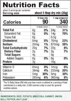Broccoli Cheddar Soup Mix GF - Market 12