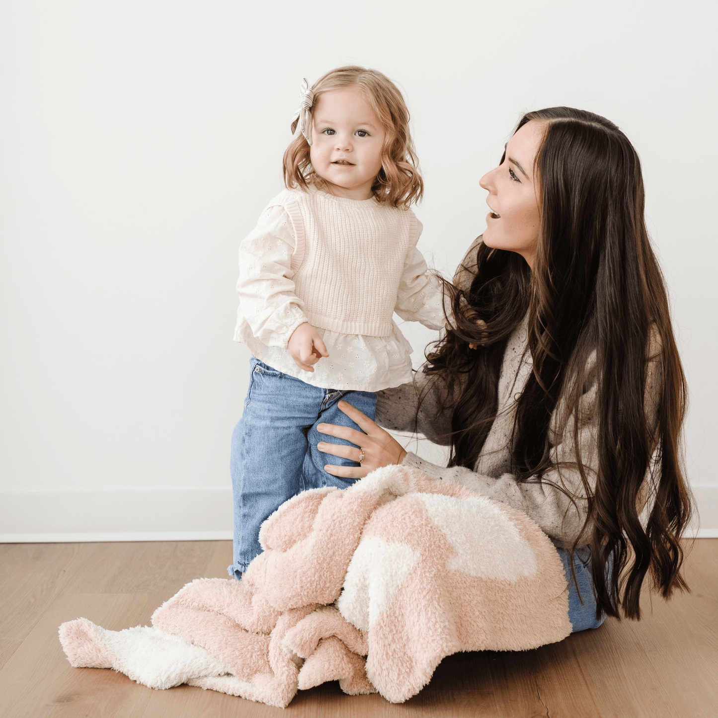 Bunny Double Layer DOUBLE - LAYER BAMBONI® MINI BLANKETS: - Market 12