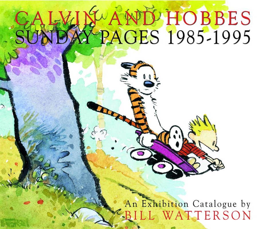 Calvin and Hobbes: Sunday Pages 1985 - 1995 by Bill Watterson - Market 12