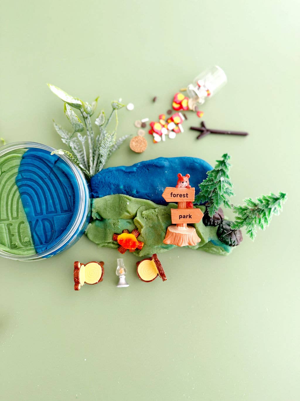 Camping KidDough Play Kit - Market 12