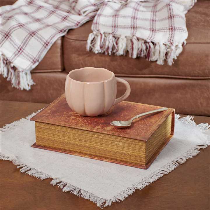 Cream Pumpkin Shaped Mug - Market 12