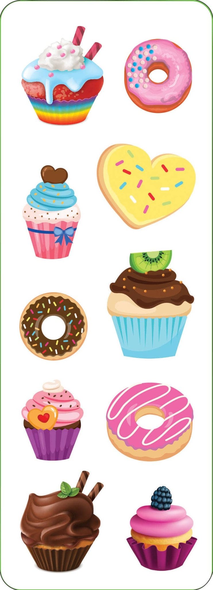 Cupcakes & Donuts Sticker Set - Market 12
