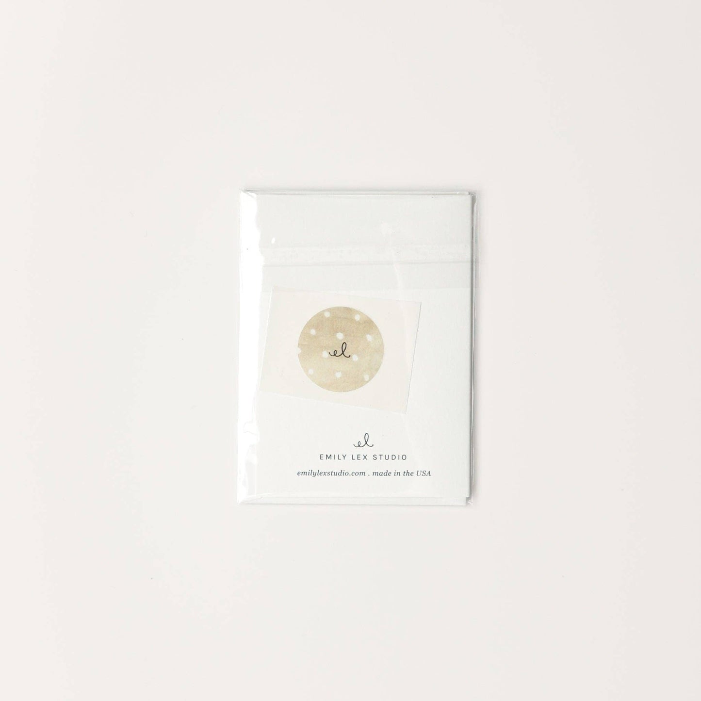 Dot mug mini notecard - Market 12