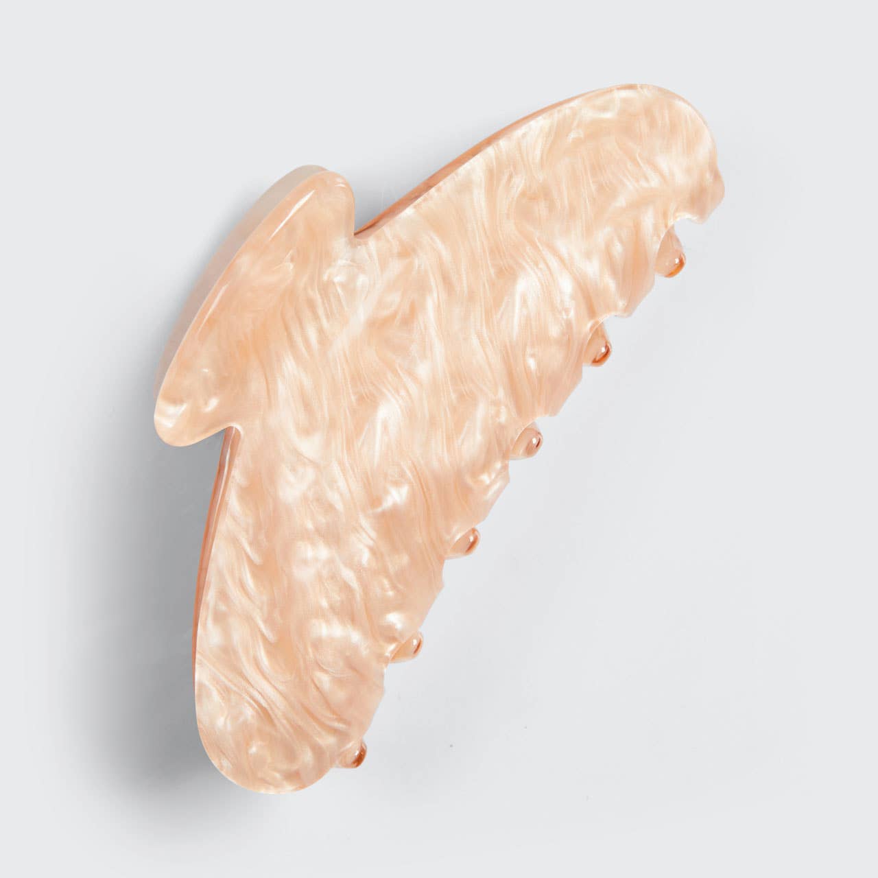 Eco - Friendly Marble Claw Clip - Blonde - Market 12