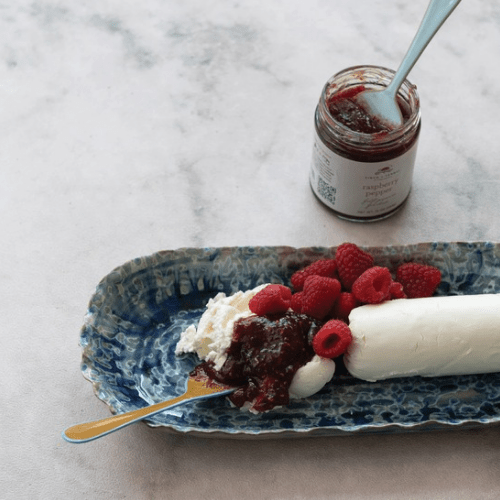 FF0142 10 oz. Raspberry Pepper Fruit Preserves for Cheese - Market 12