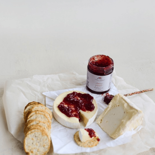 FF0168 10 oz. Cherry Pepper Fruit Preserves for Cheese - Market 12