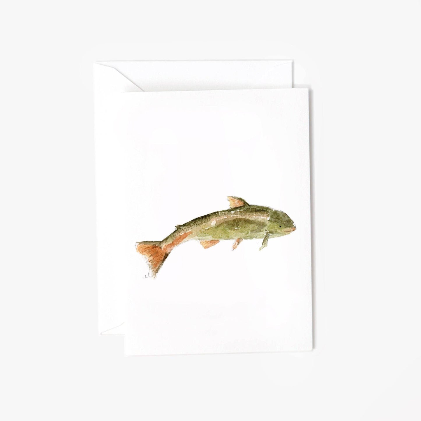 Fish mini notecard - Market 12
