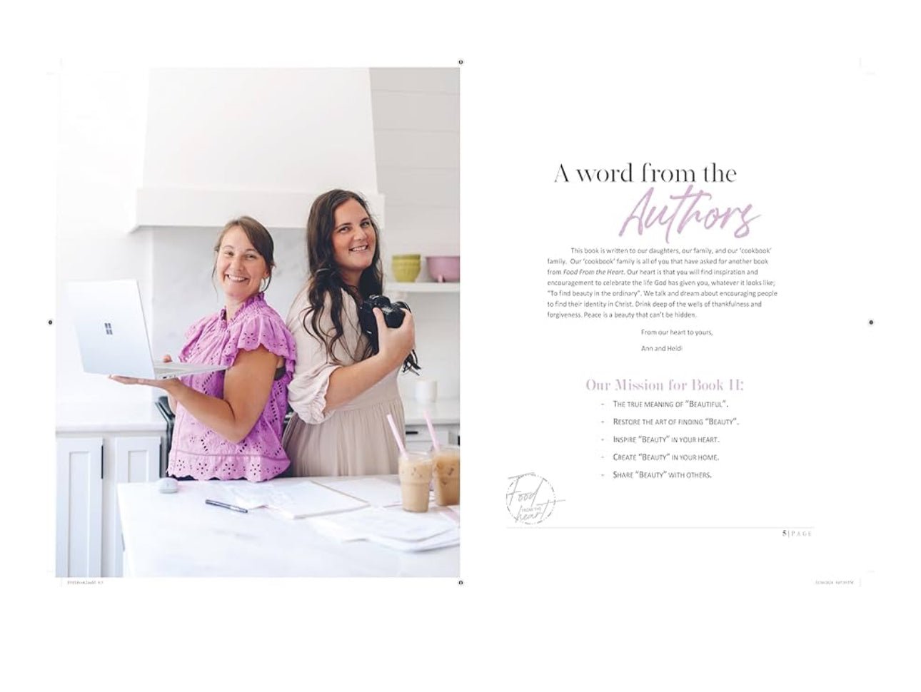 Food From The Heart ll Cookbook - Market 12