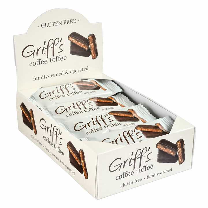 Griff's Coffee Toffee Dark Chocolate Toffee - Market 12