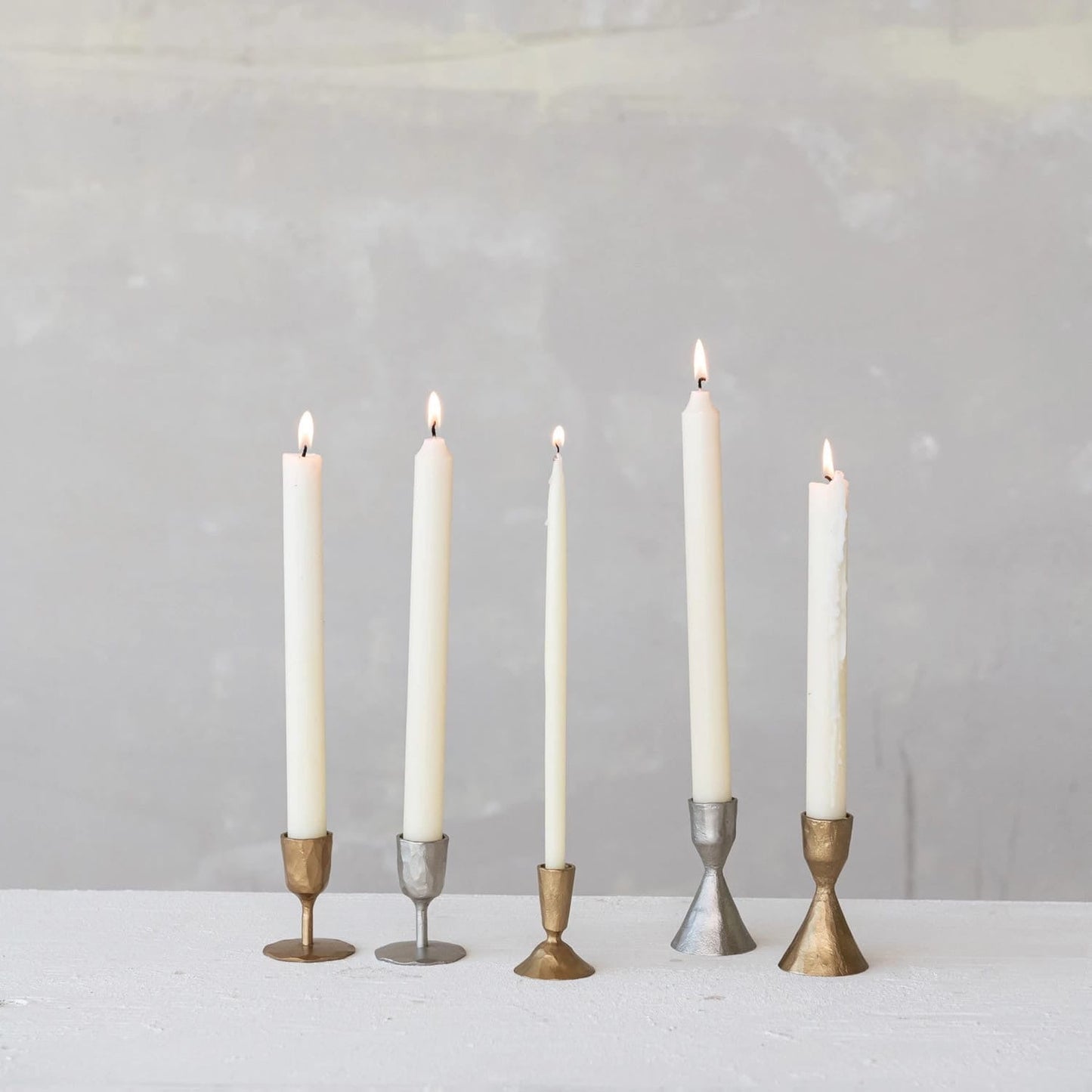 Hand - Forged Cast Iron Taper Holder - Market 12