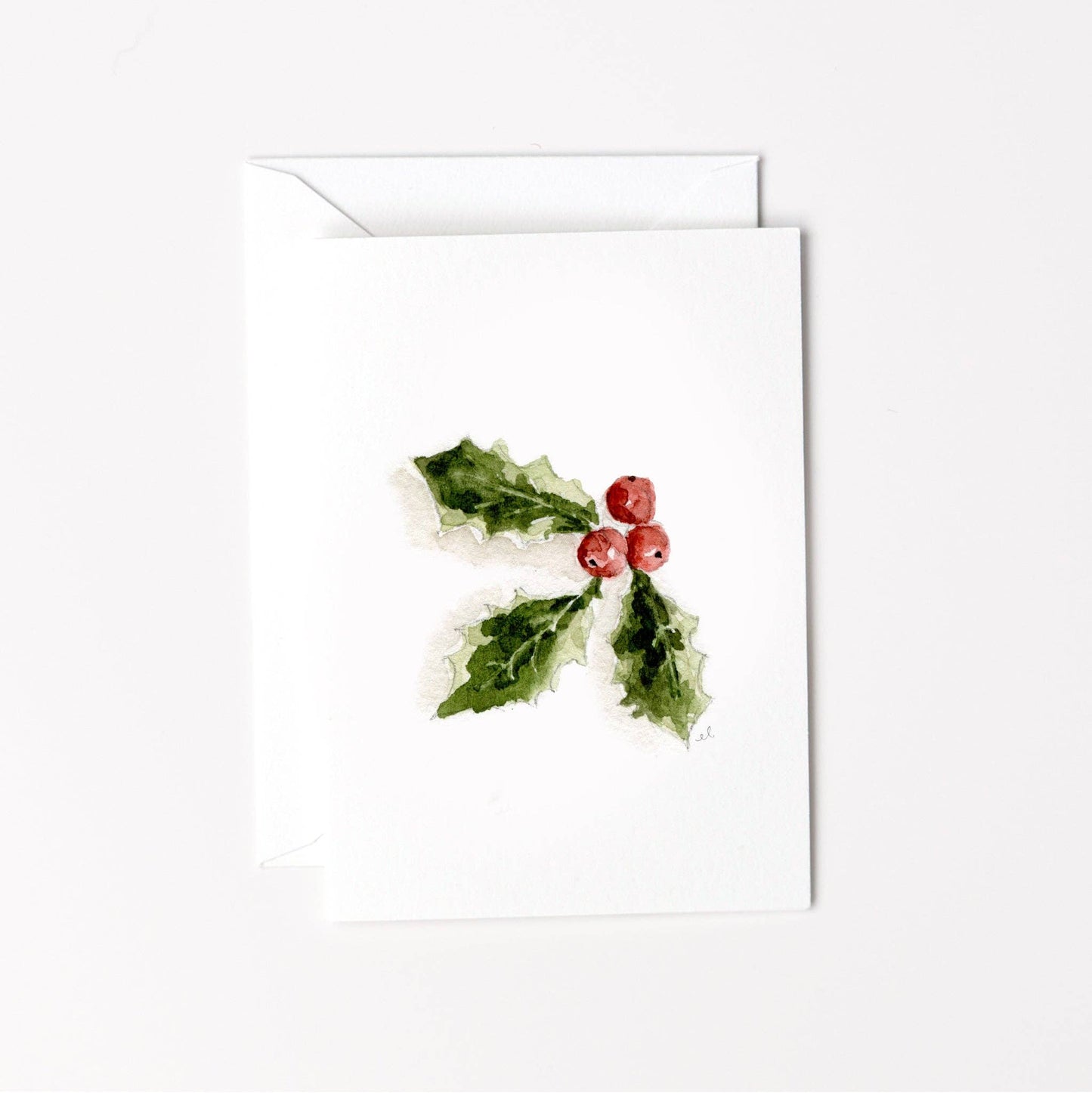 Holly berry mini notecard - Market 12