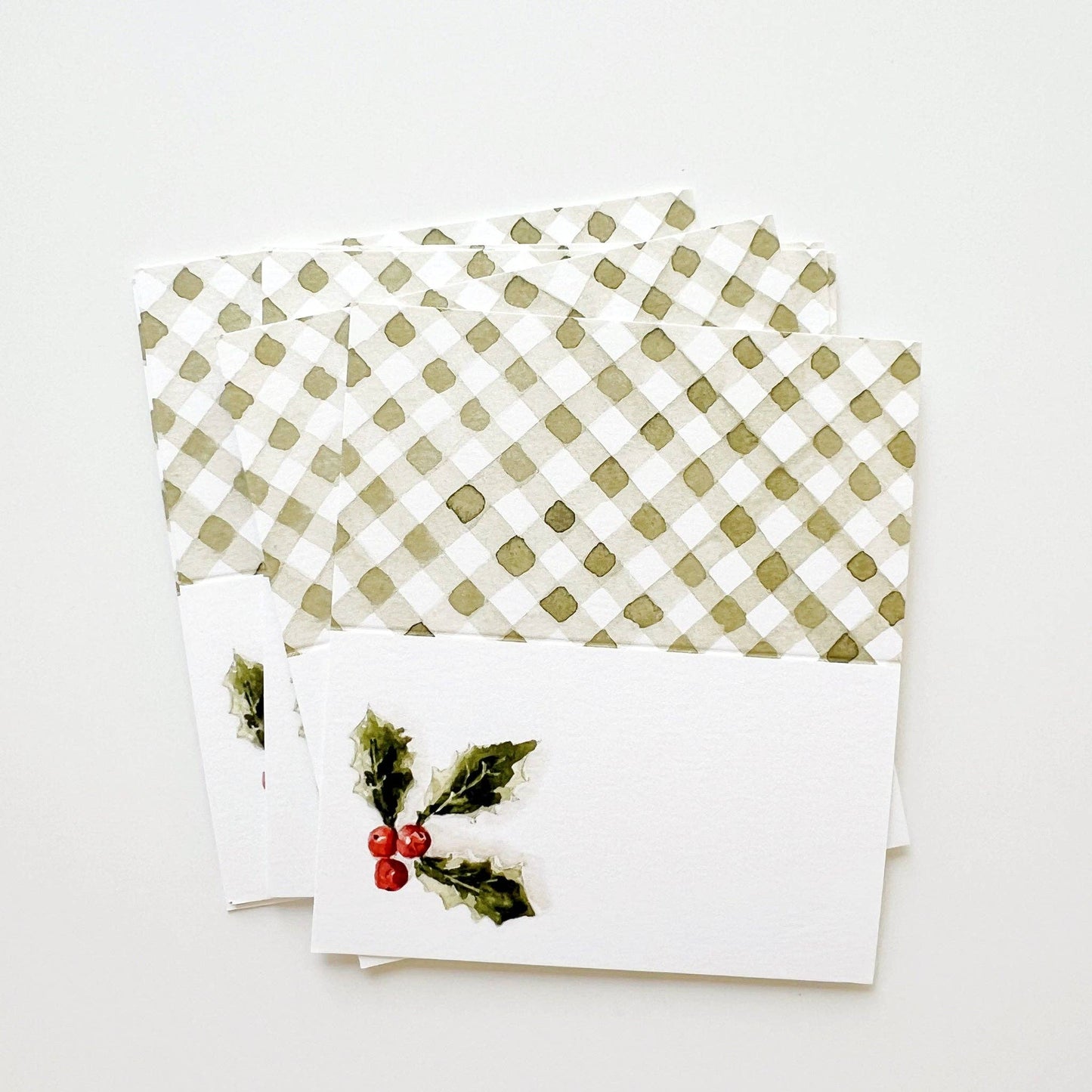 Holly berry place cards - Market 12