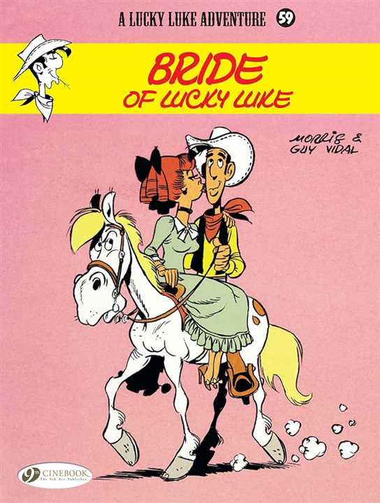 Lucky Luke: Bride of Lucky Luke - by Guy Vidal; Paperback; series No. 59 - Market 12