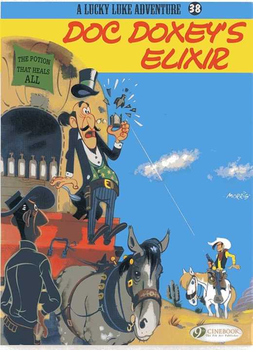 Lucky Luke: Doc Doxey's Elixir; paperback; series No. 38 - Market 12
