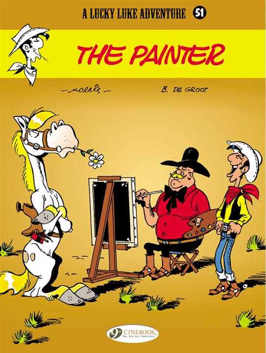 Lucky Luke: Painter by Bob DE GROOT: Paperback; Series No. 51 - Market 12