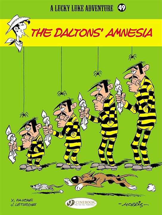 Lucky Luke: The Daltons' Amnesia; paperback; Series No. 49 - Market 12