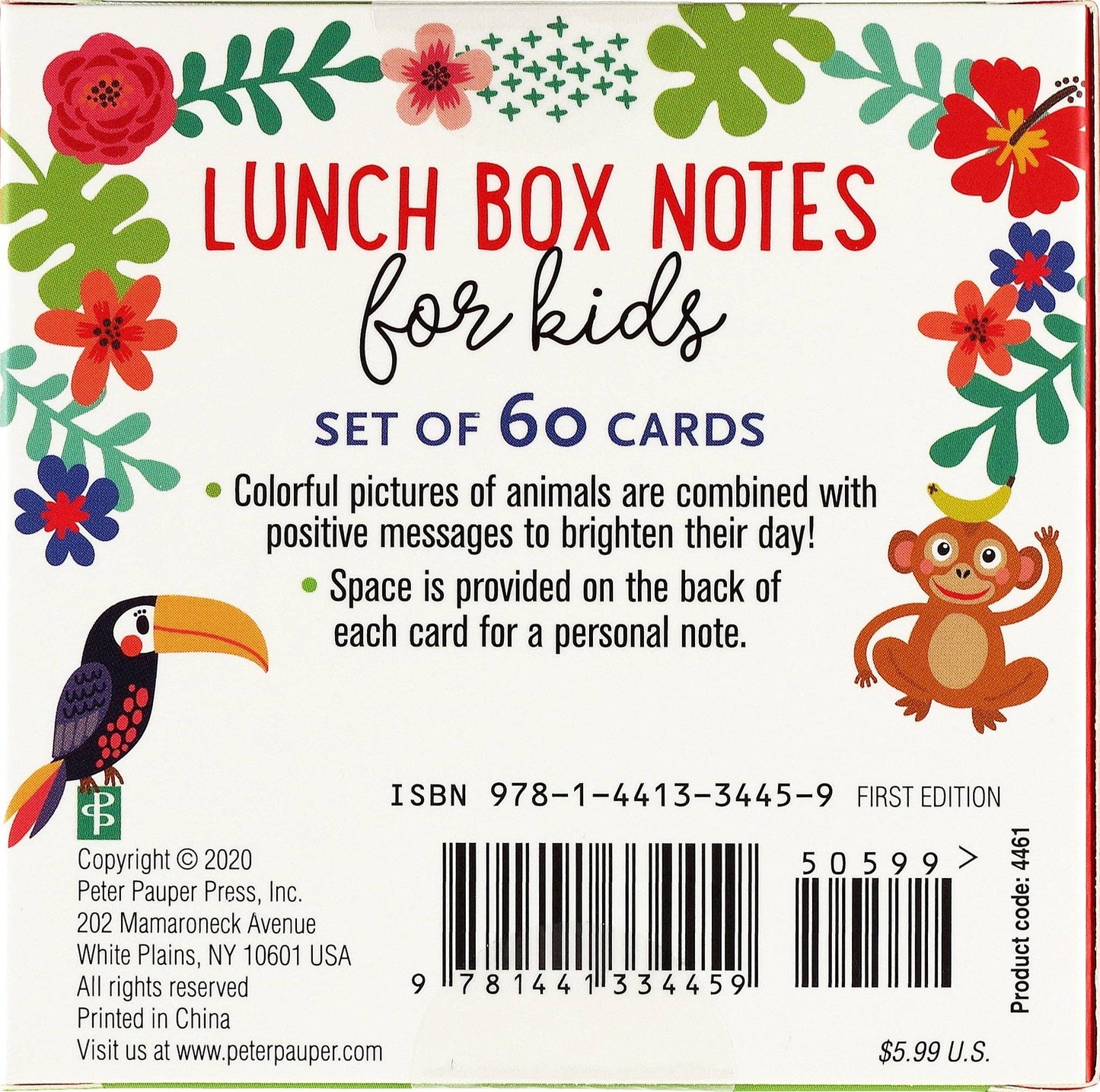 Lunch Box Notes for Kids (Set of 60 Cards) - Market 12