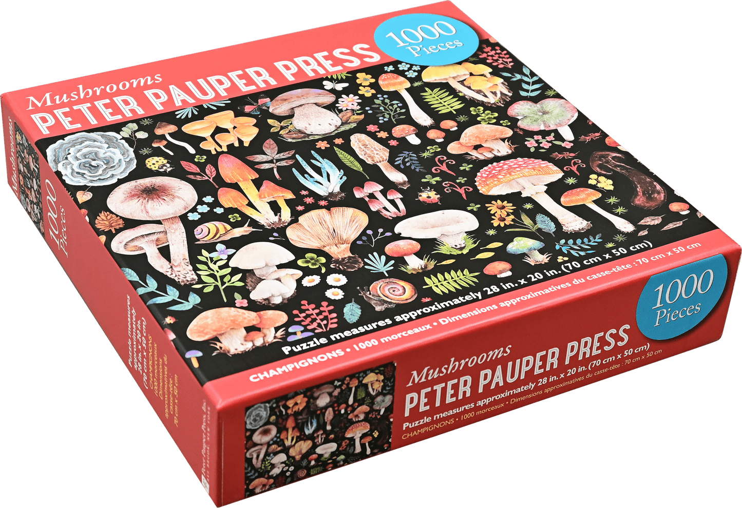Mushrooms 1000 Piece Jigsaw Puzzle - Market 12