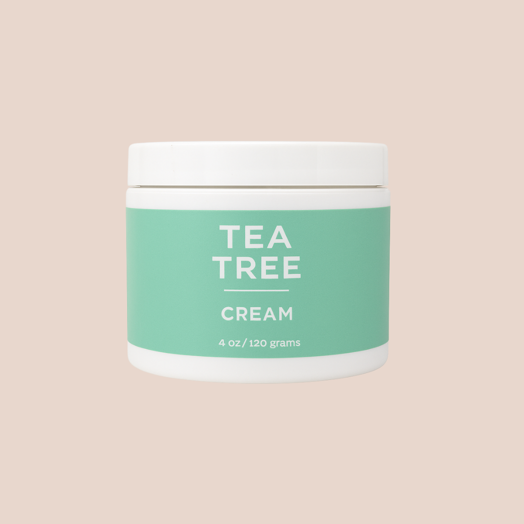 2oz Tea Tree Organic Cream - fungal + candida: 2oz