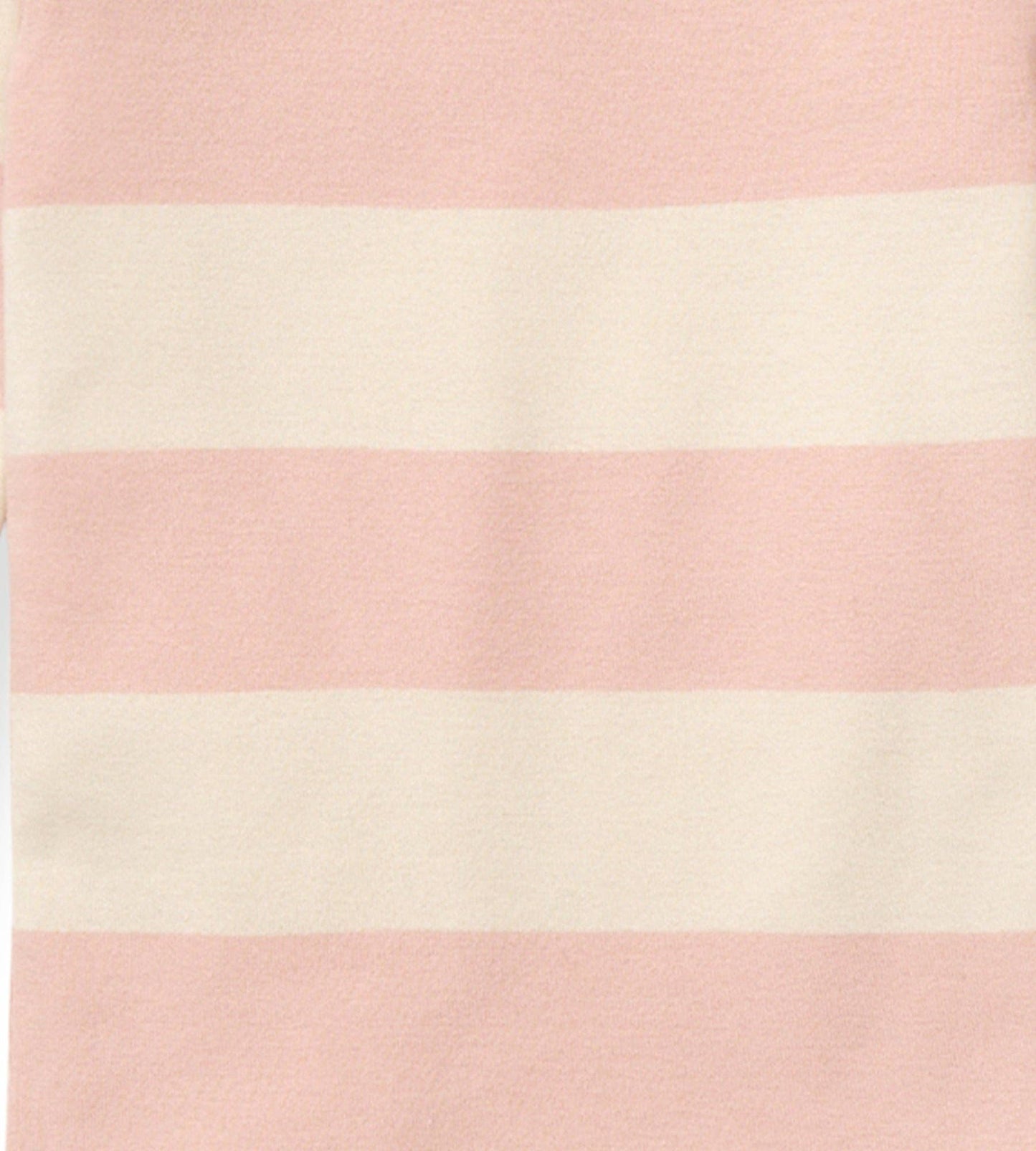 Rugby Stripe Toddler PJ Set: Pink Sand