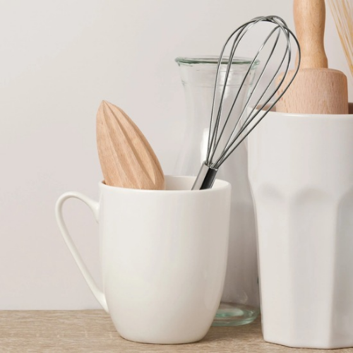 Stainless Steel Whisk w Mango Wood Handle 11-1/4"L