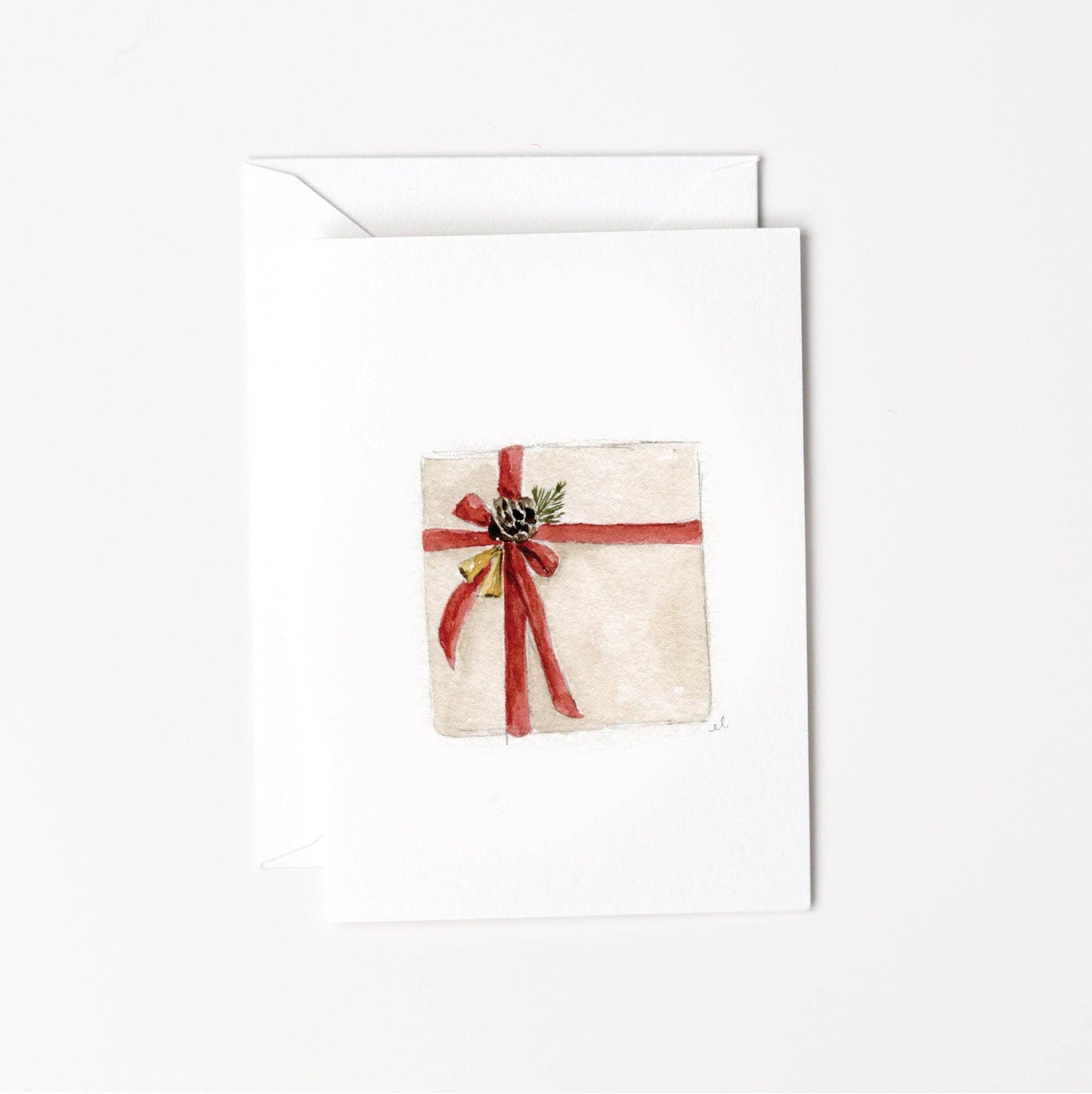 Pinecone gift mini notecard - Market 12