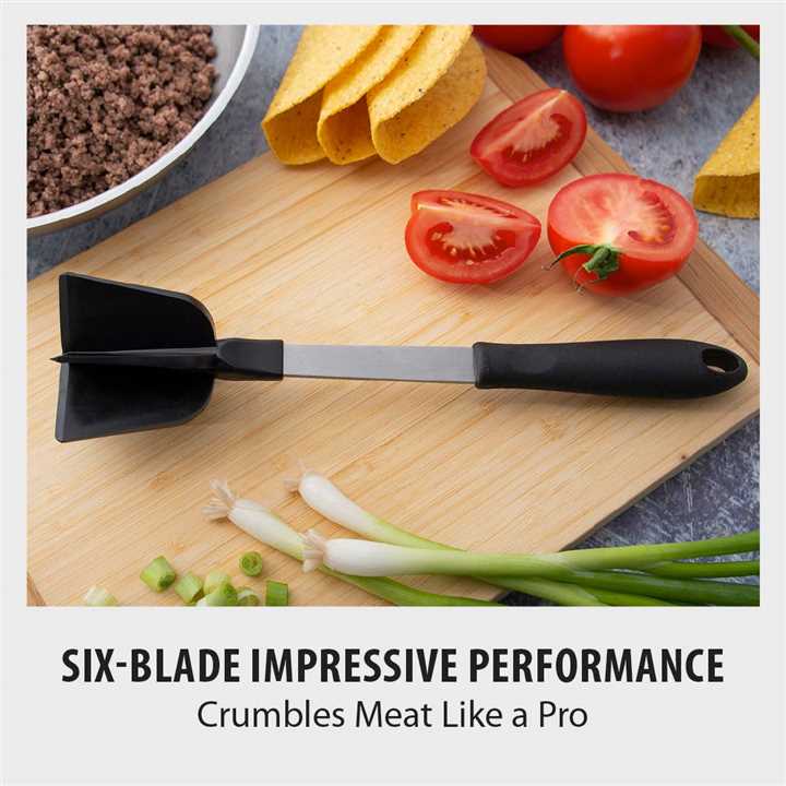 Rada Meat Chopper Untensil, Safe on Delicate pans and skillets - Market 12