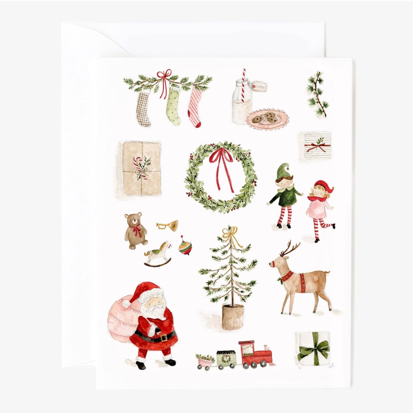 Santa's workshop notecards - Market 12