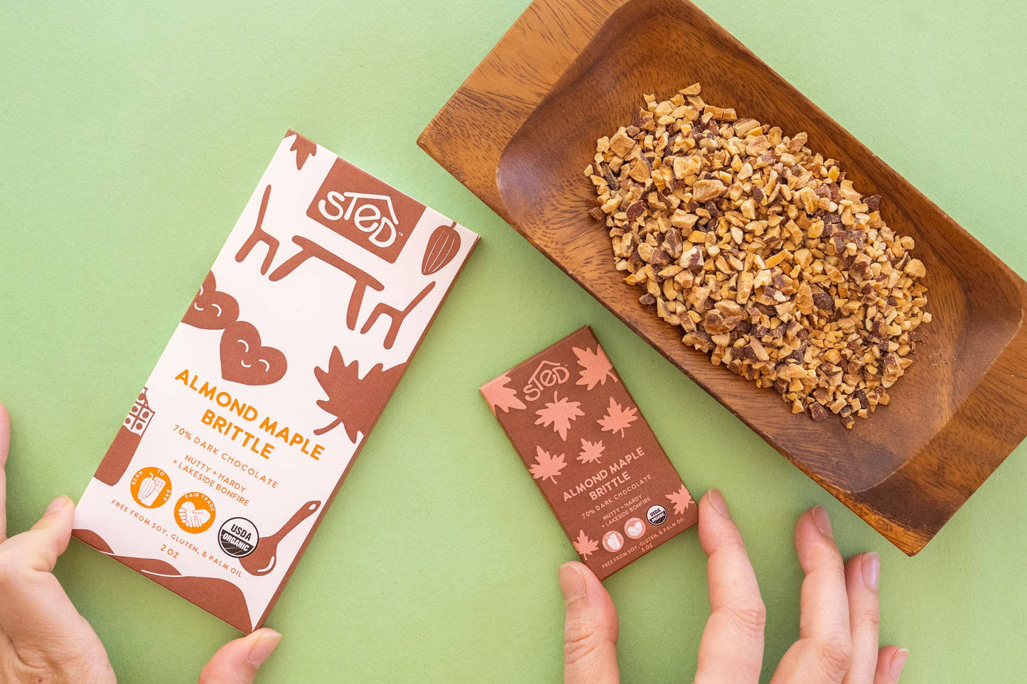 Sted Mini Almond Maple Brittle - Market 12