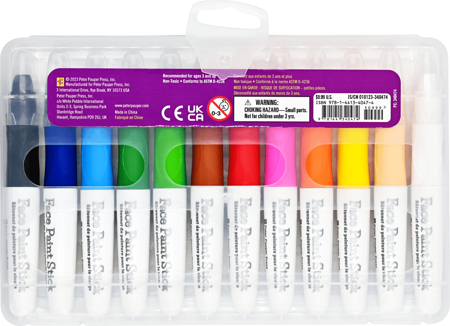 Studio Series Junior Face Paint Sticks (Set of 12) - Market 12